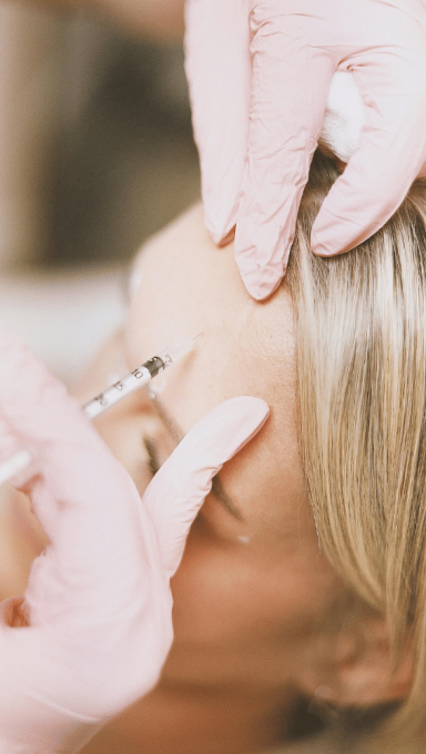 Botox Anwendung